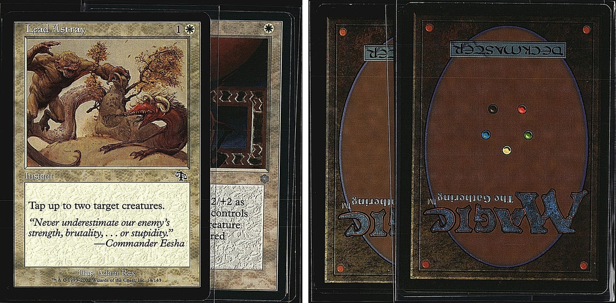 Front + Back scan