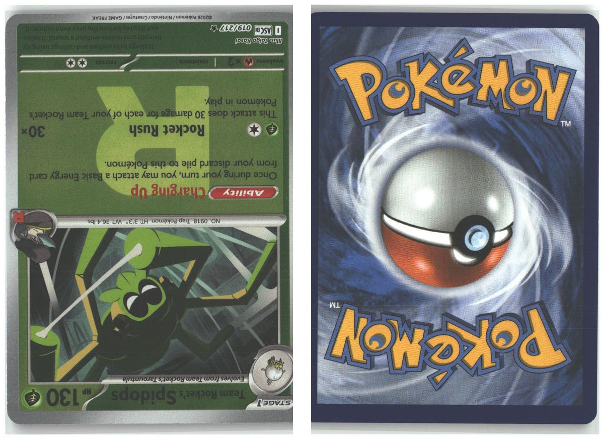 Front + Back scan