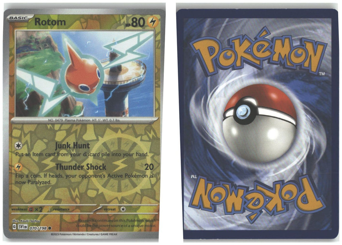 Front + Back scan