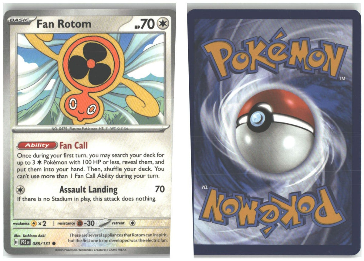 Front + Back scan