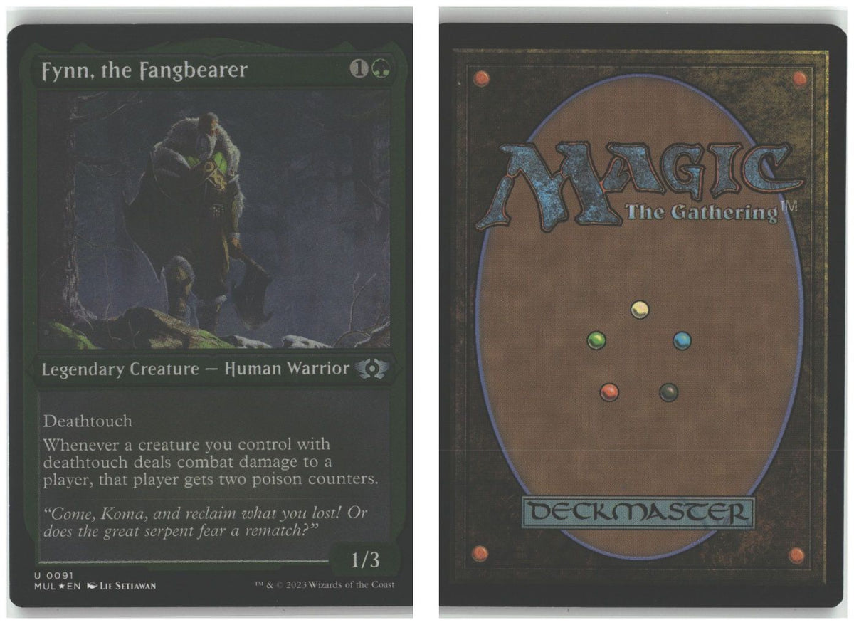 Front + Back scan