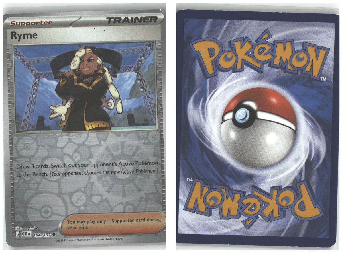 Front + Back scan