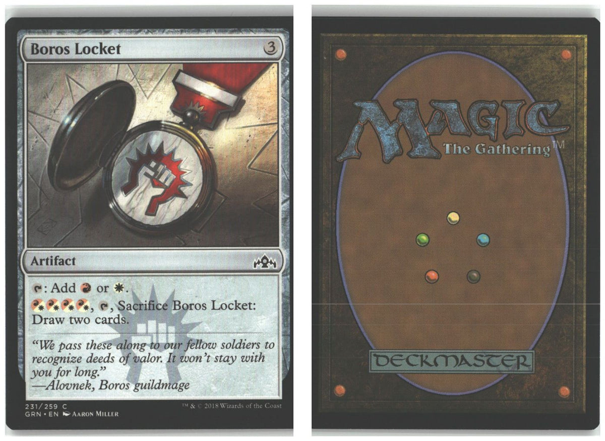 Front + Back scan