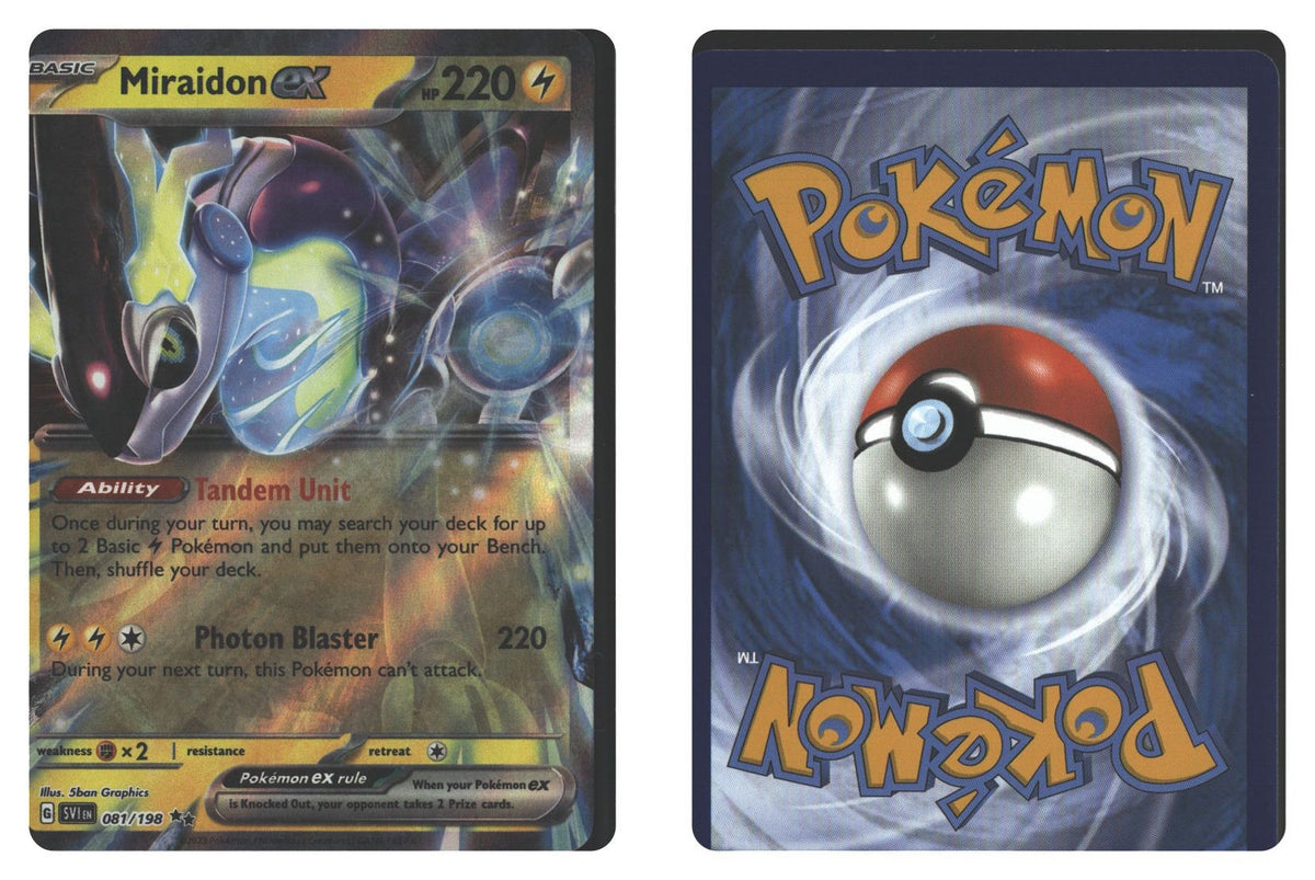 Front + Back scan
