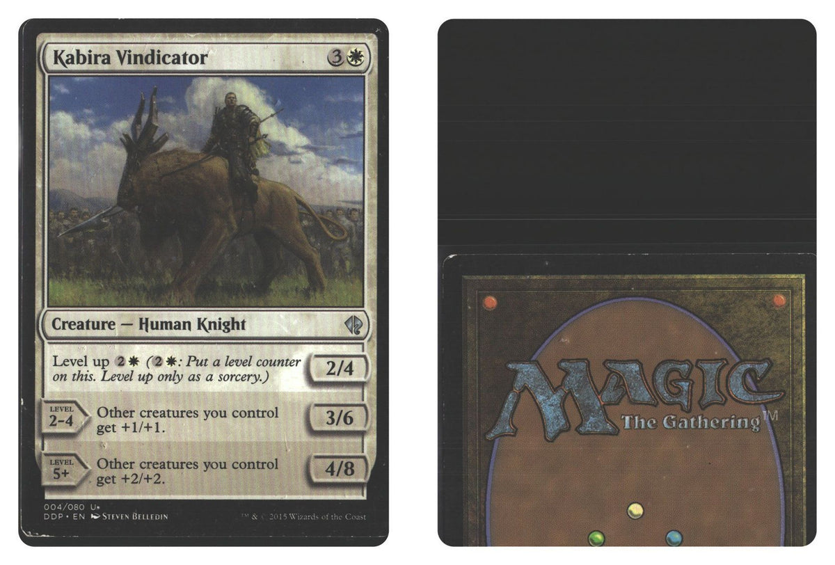 Front + Back scan