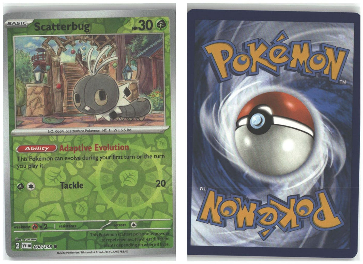 Front + Back scan