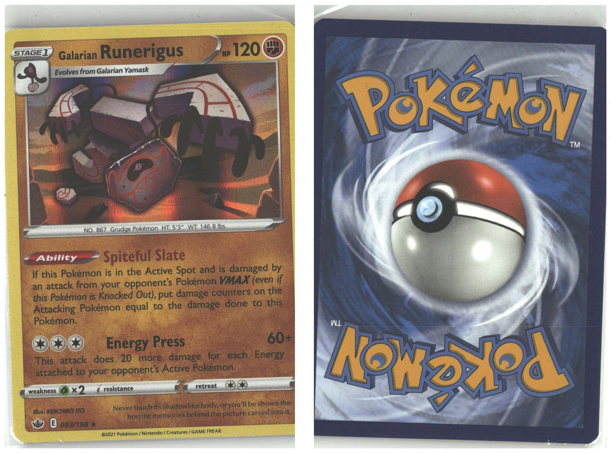 Front + Back scan