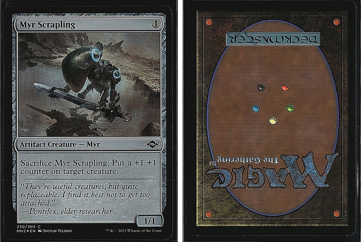 Front + Back scan