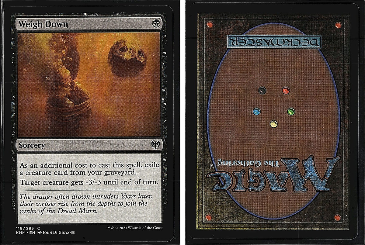 Front + Back scan