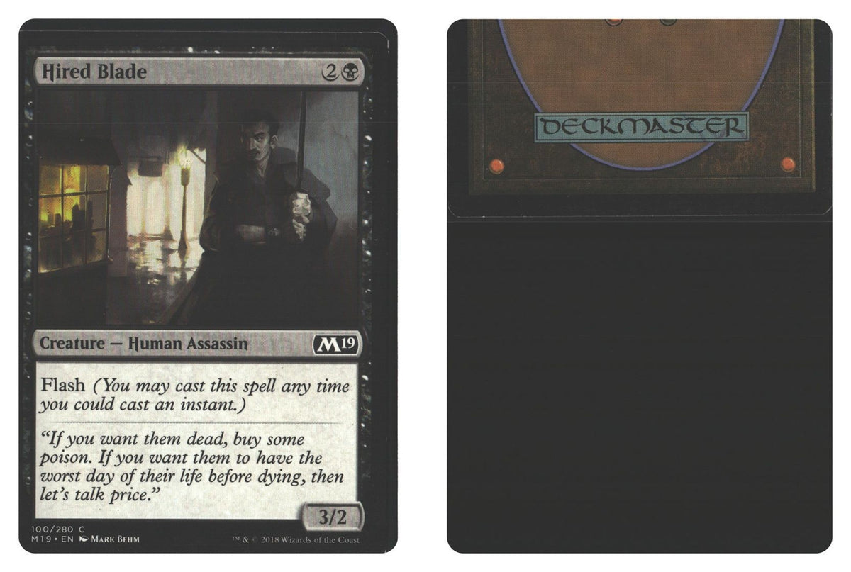 Front + Back scan