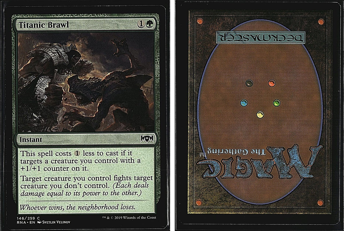 Front + Back scan