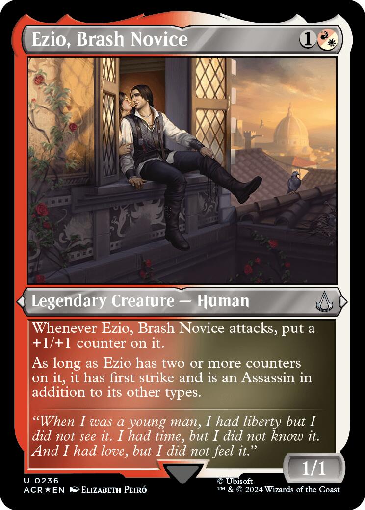 Ezio, Brash Novice (Foil Etched)