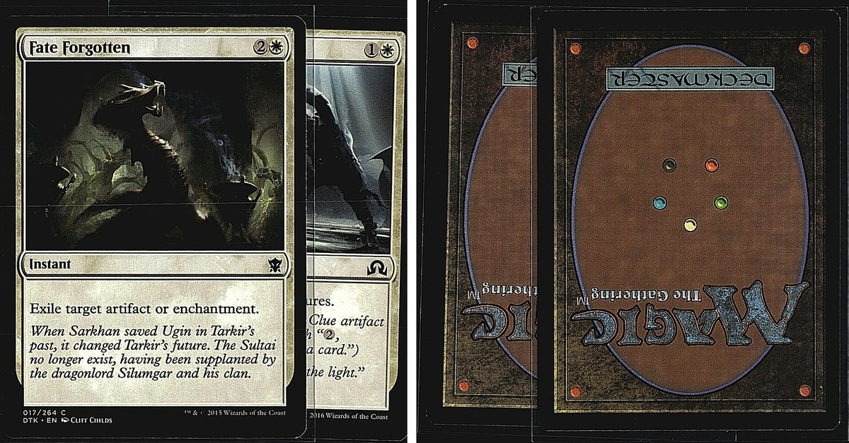 Front + Back scan