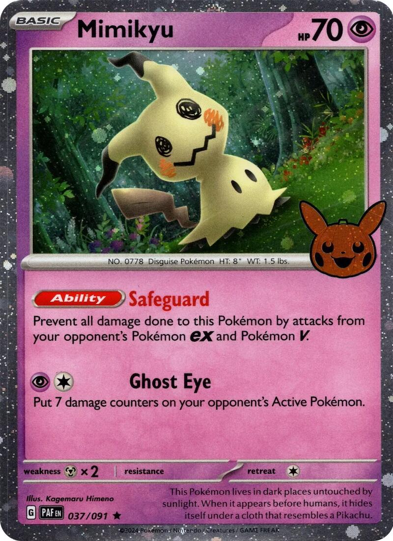 Mimikyu - 037/091 (Cosmos Holo)