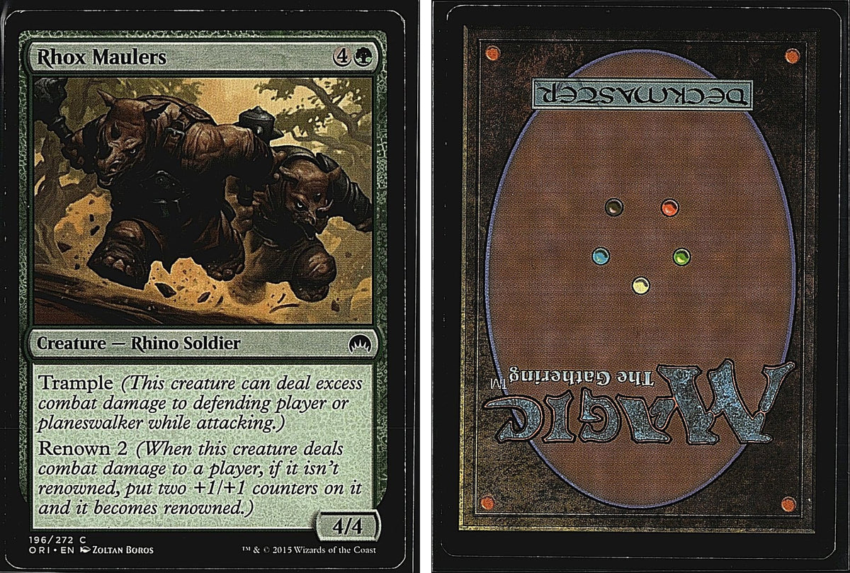 Front + Back scan
