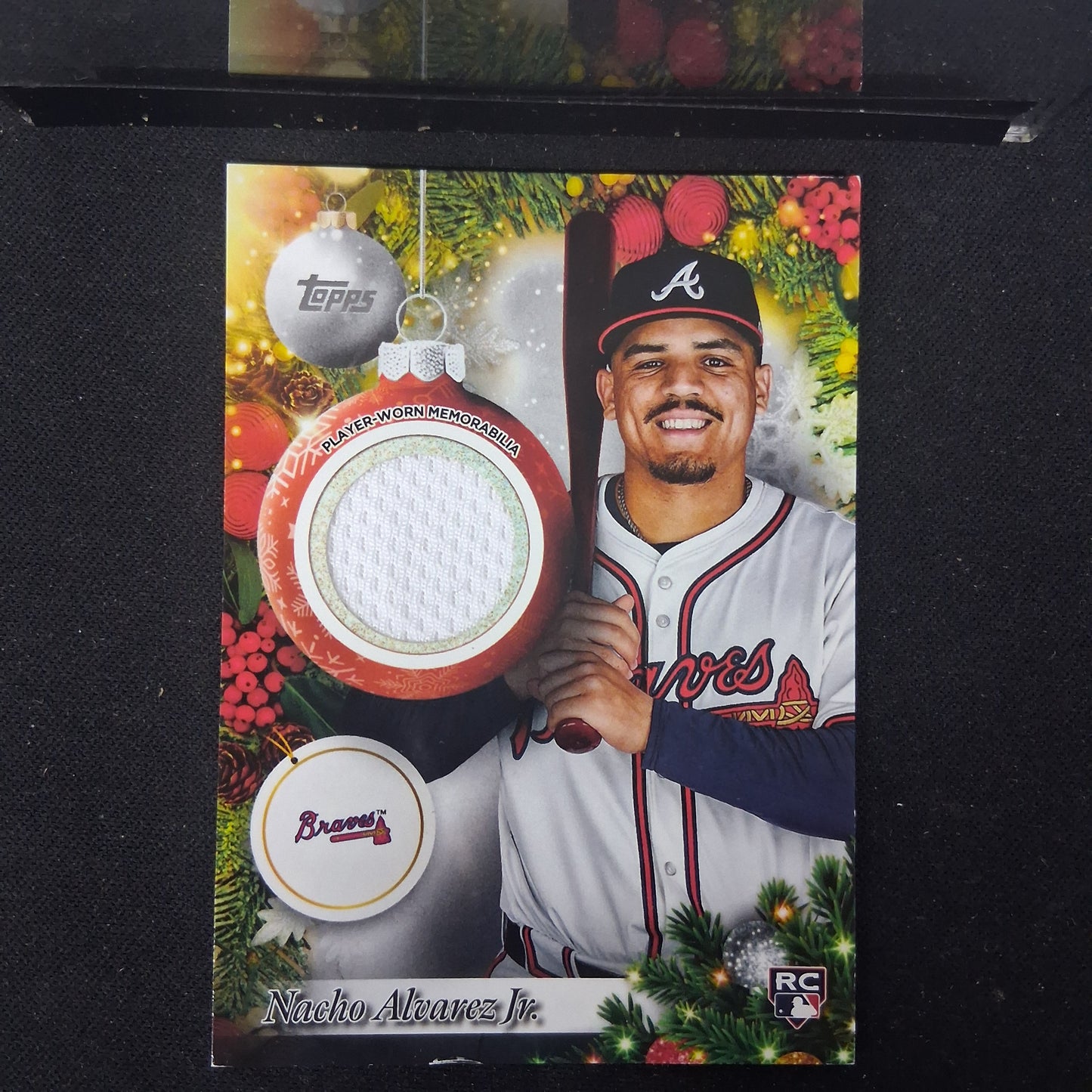 2025 Topps Holiday #PR-NAL Nacho Alvarez Jr. Player Relics