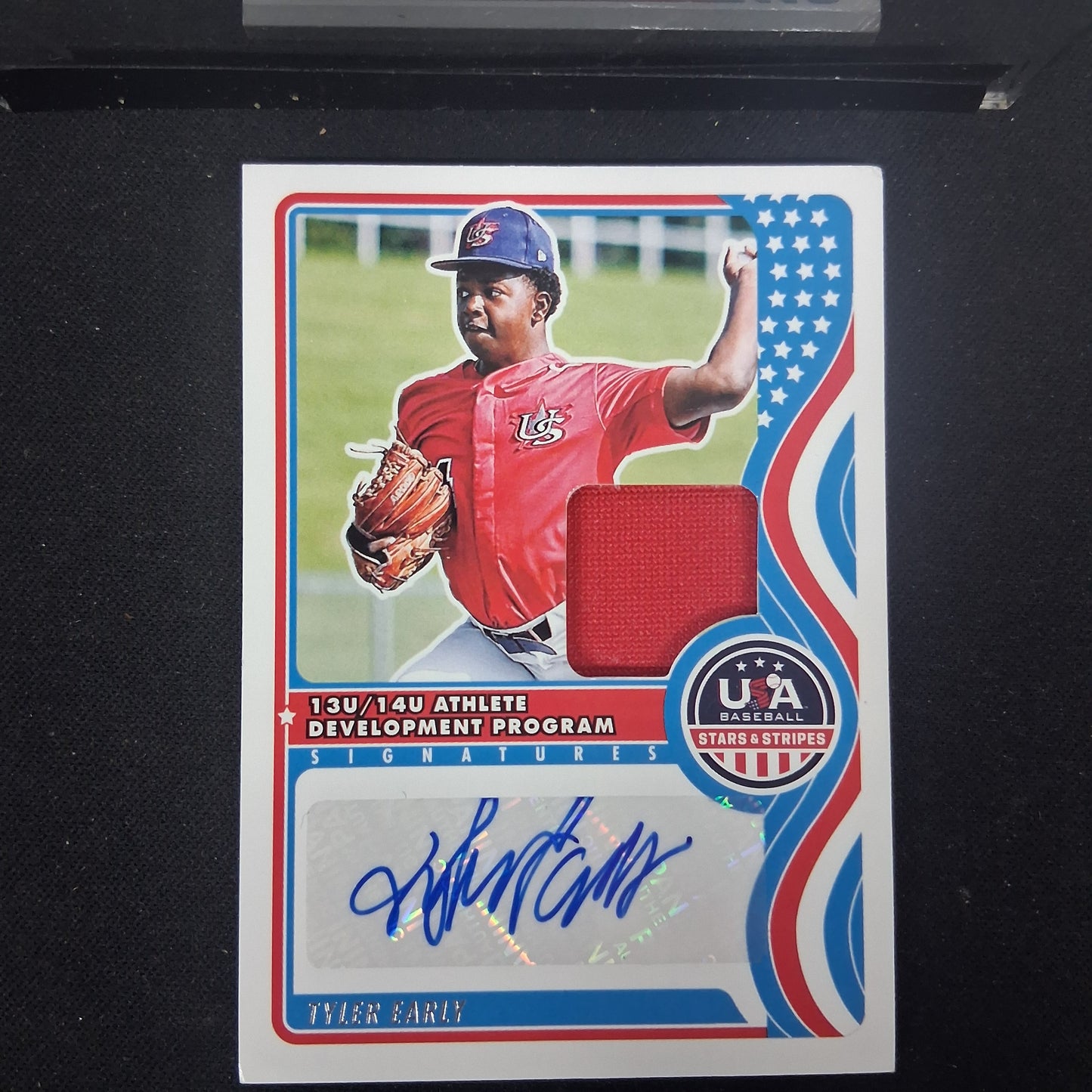 2025 Panini Stars & Stripes USA Baseball #NTS-TE Tyler Early 13U/14U #/199