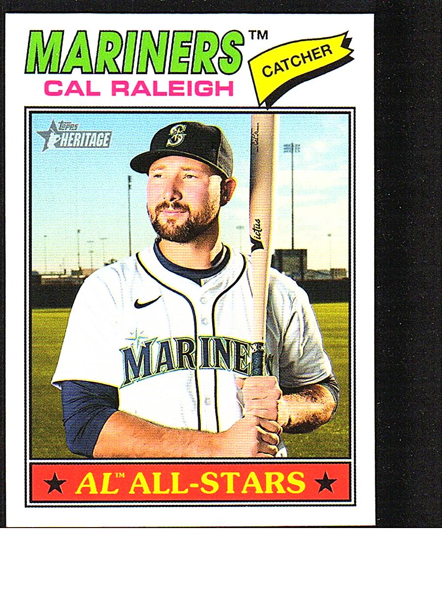 2026 Topps Heritage #269 Cal Raleigh