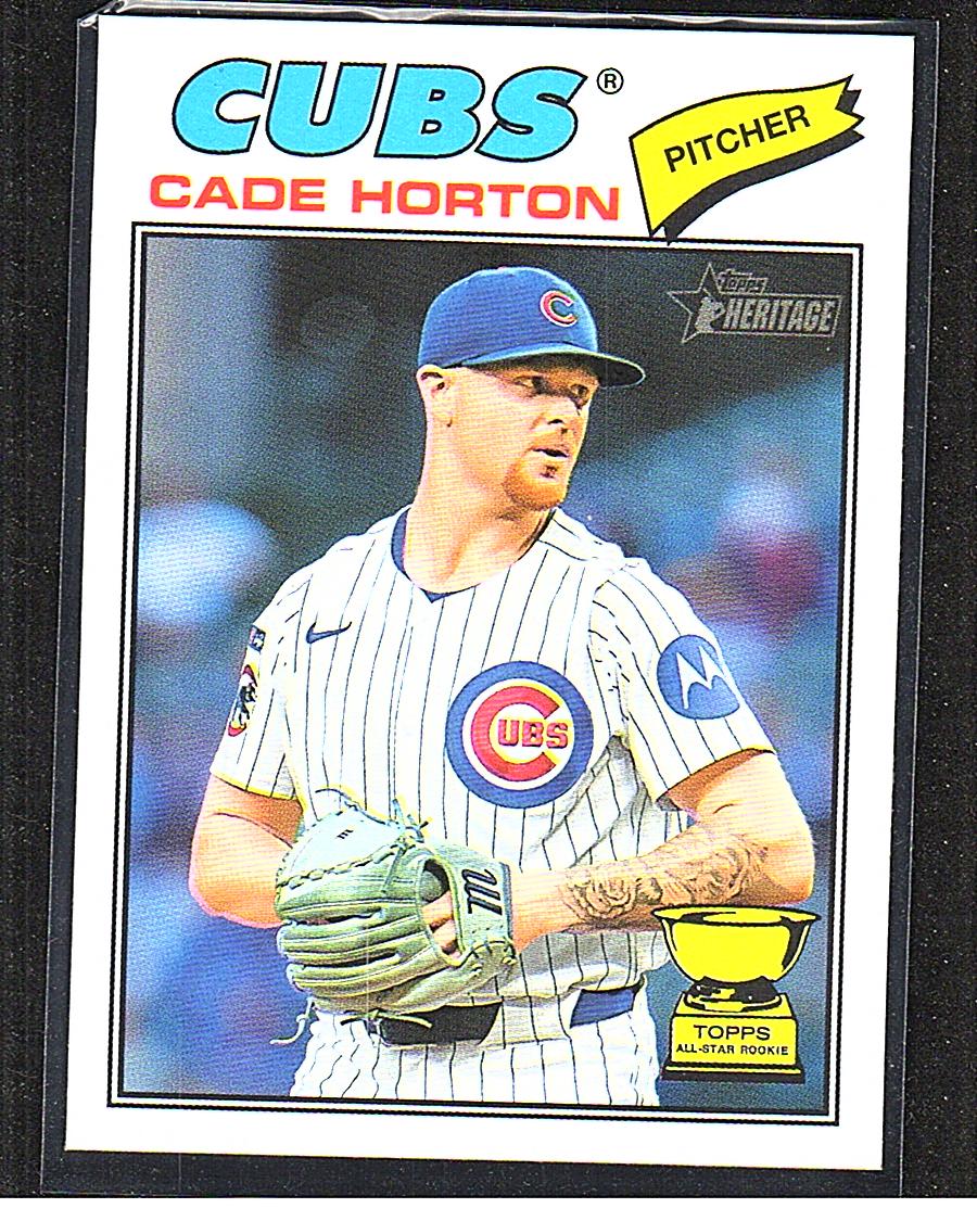 2026 Topps Heritage #396 Cade Horton