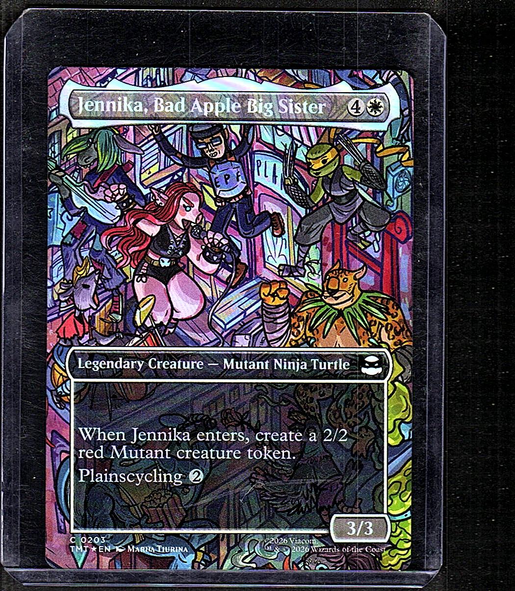 Teenage Mutant Ninja Turtles #203 Jennika, Bad Apple Big Sister (Borderless)