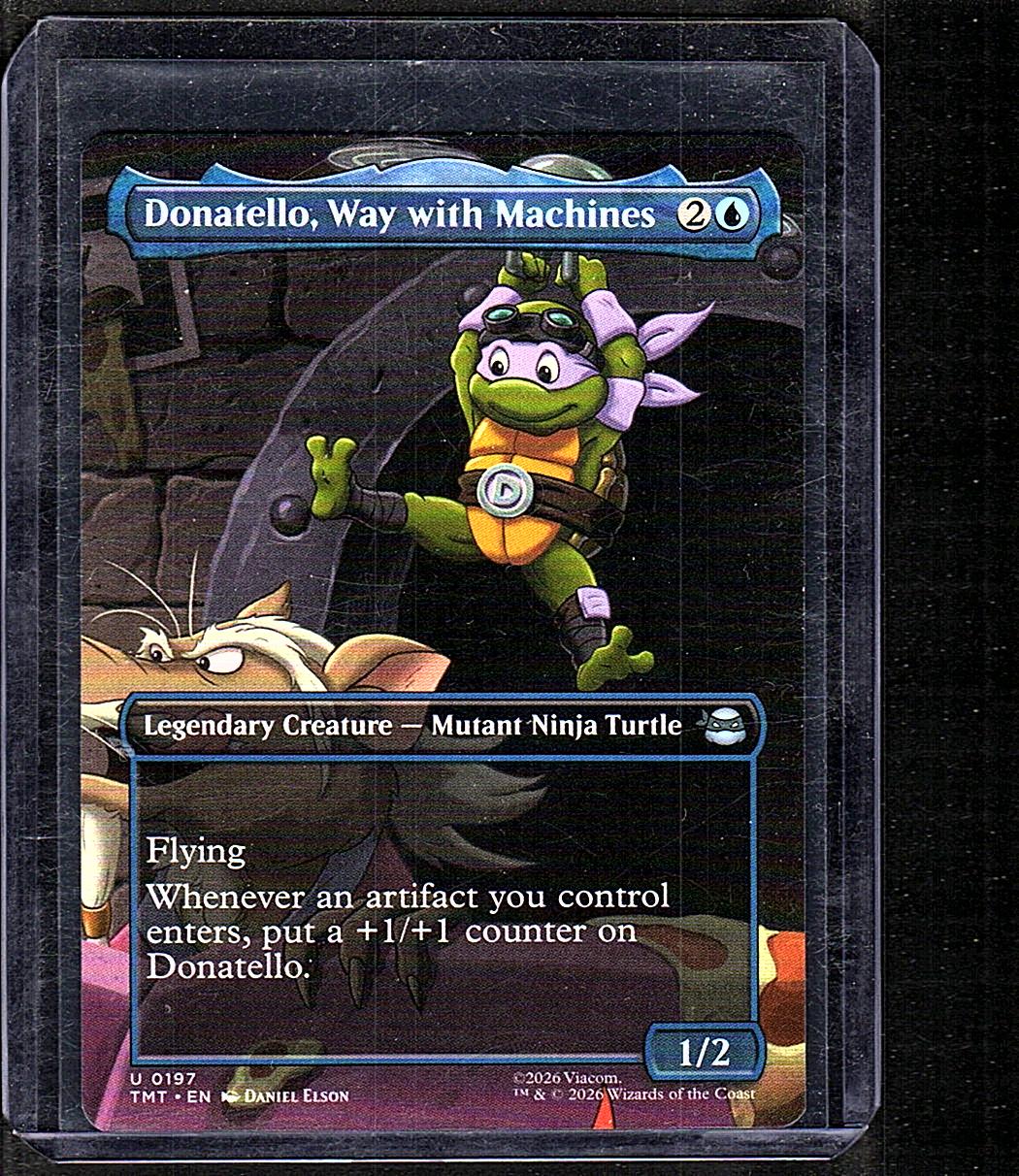 Teenage Mutant Ninja Turtles #197 Donatello, Way with Machines (Borderless)