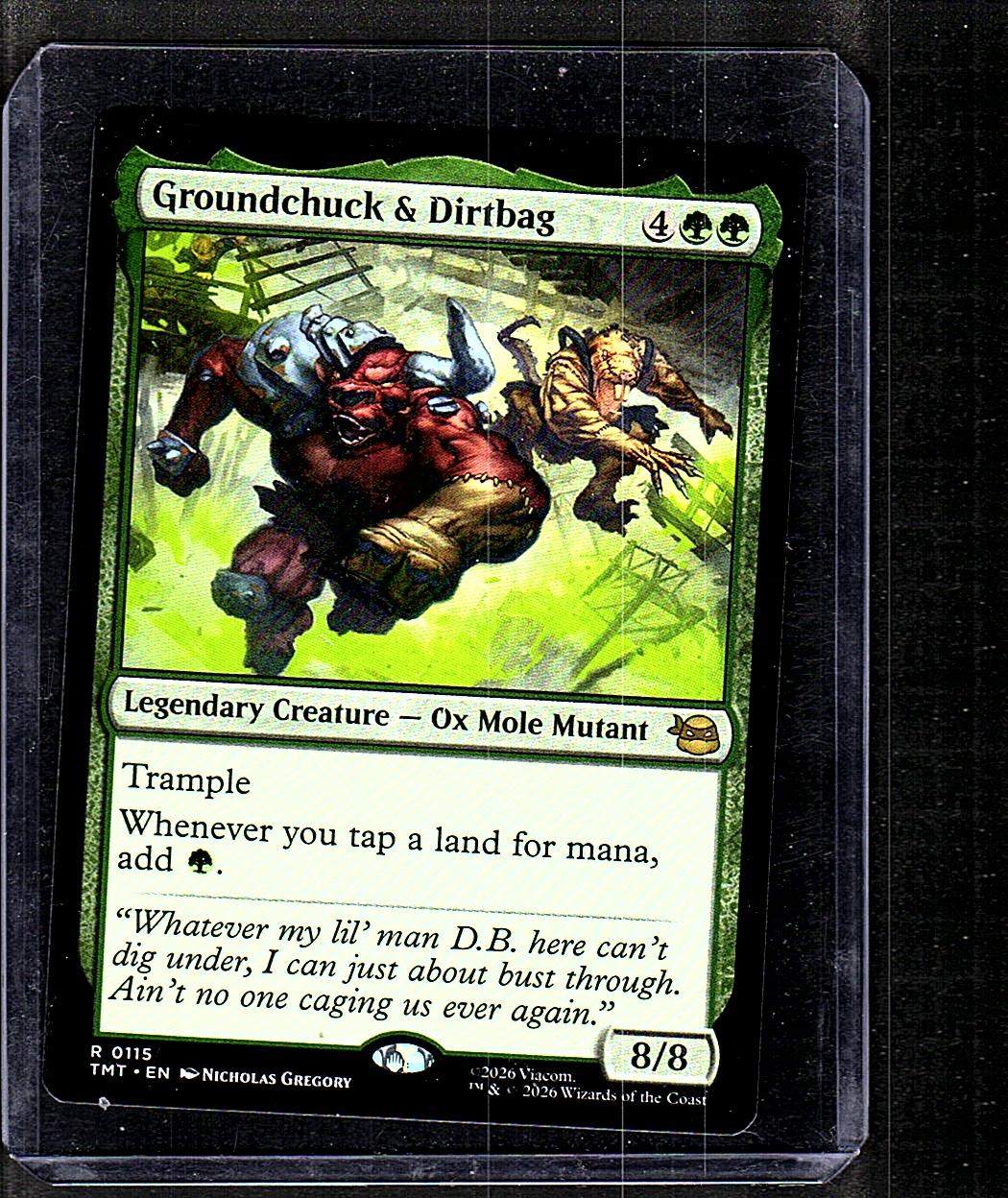 Teenage Mutant Ninja Turtles #115 Groundchuck & Dirtbag