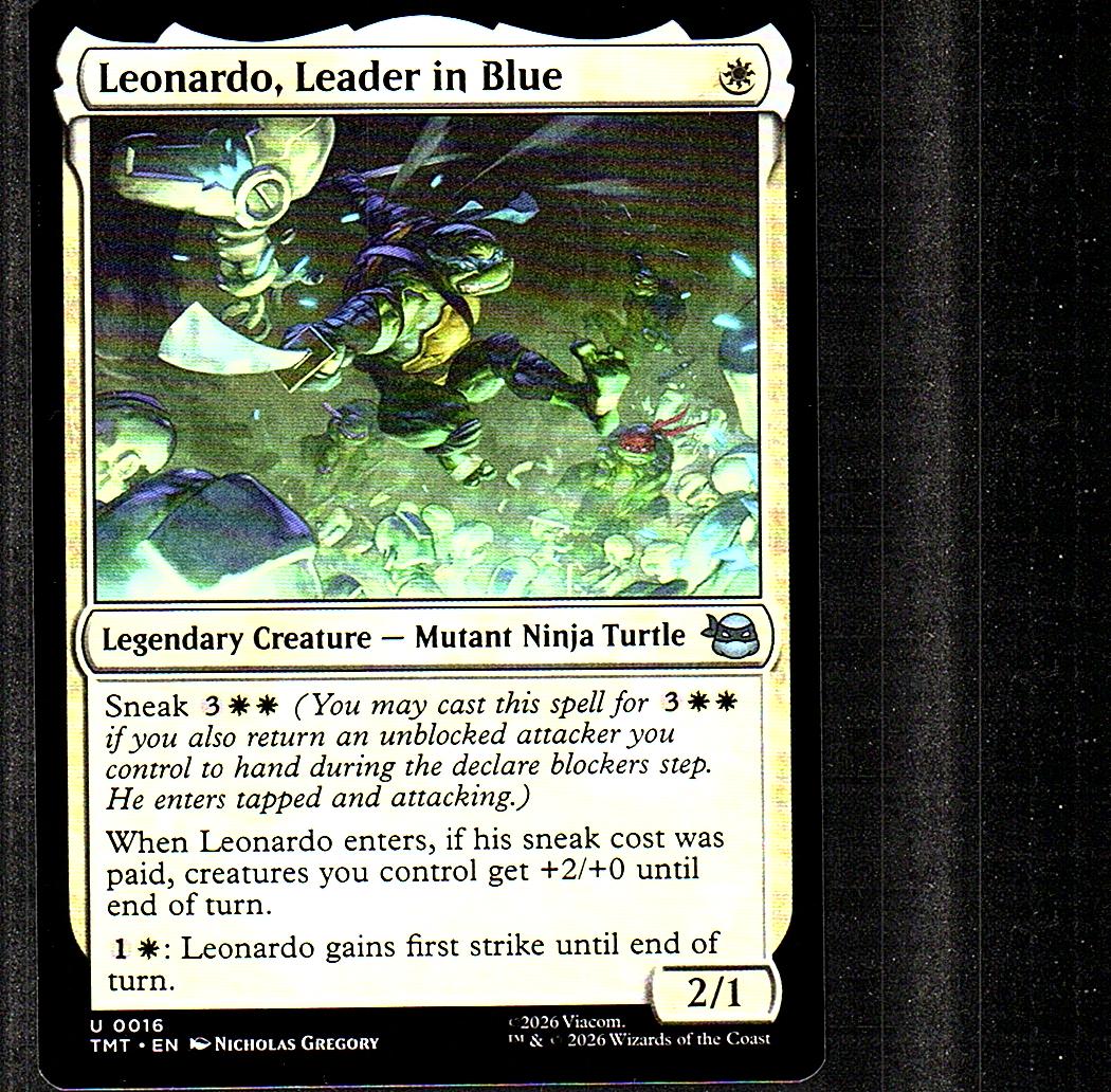 Teenage Mutant Ninja Turtles #16 Leonardo, Leader in Blue