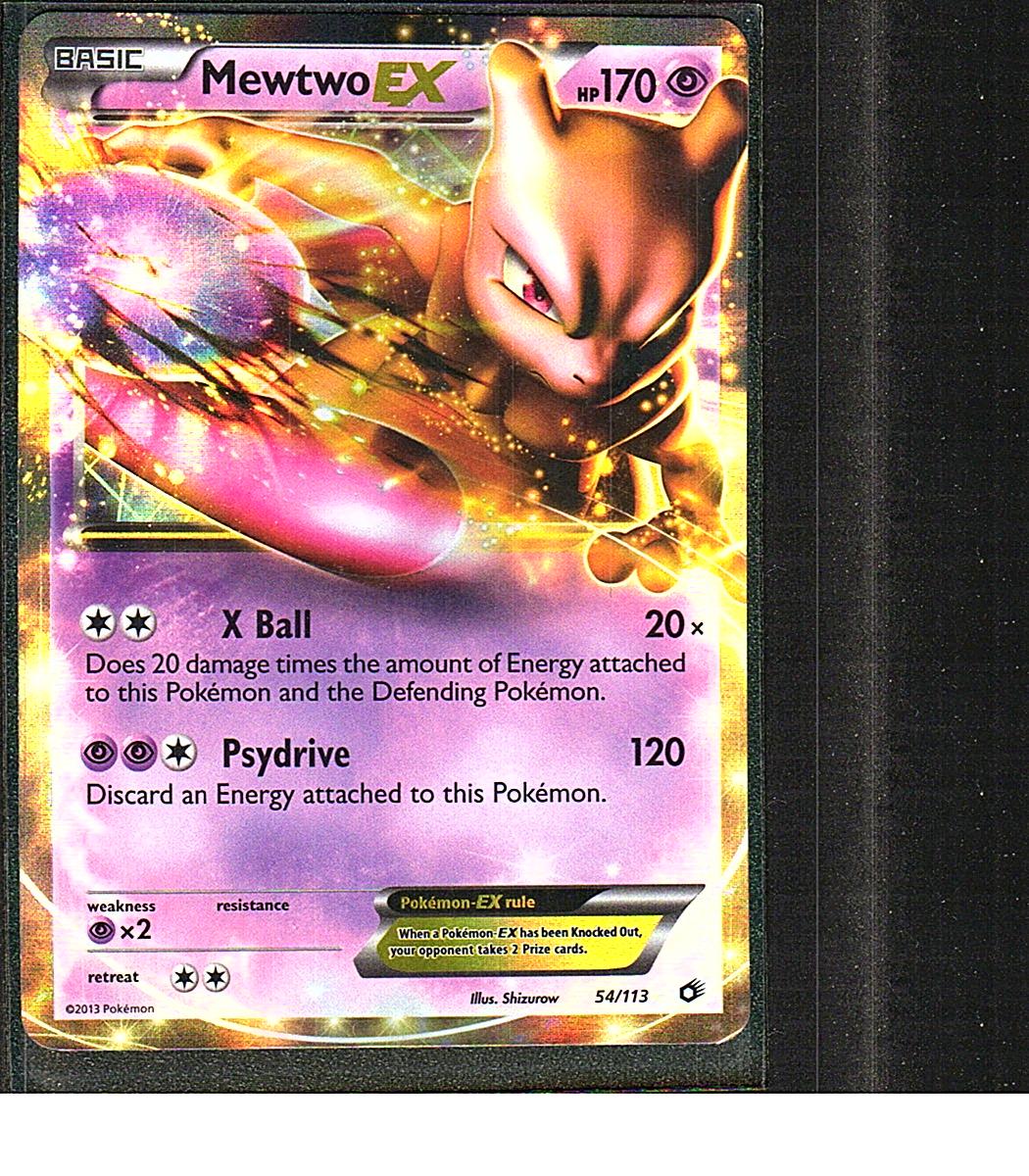 Legendary Treasures #54/113 Mewtwo EX