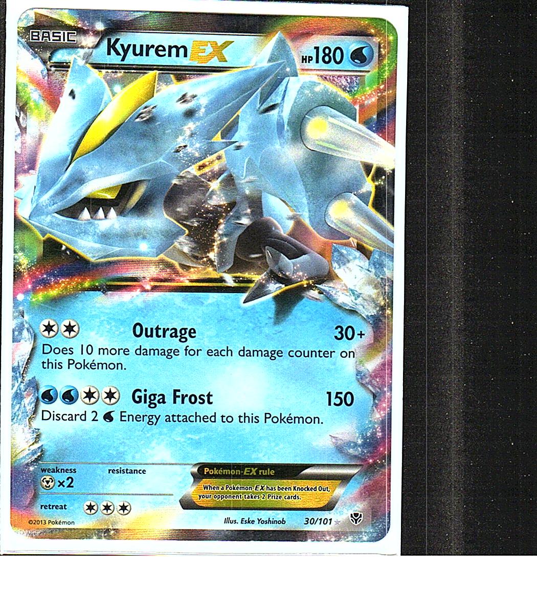Plasma Blast #30/101 Kyurem EX