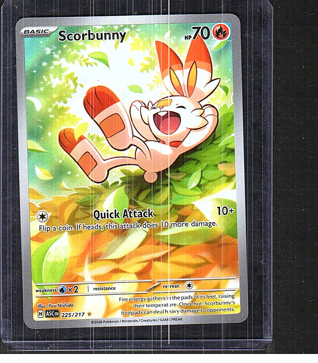 ME: Ascended Heroes #225/217 Scorbunny