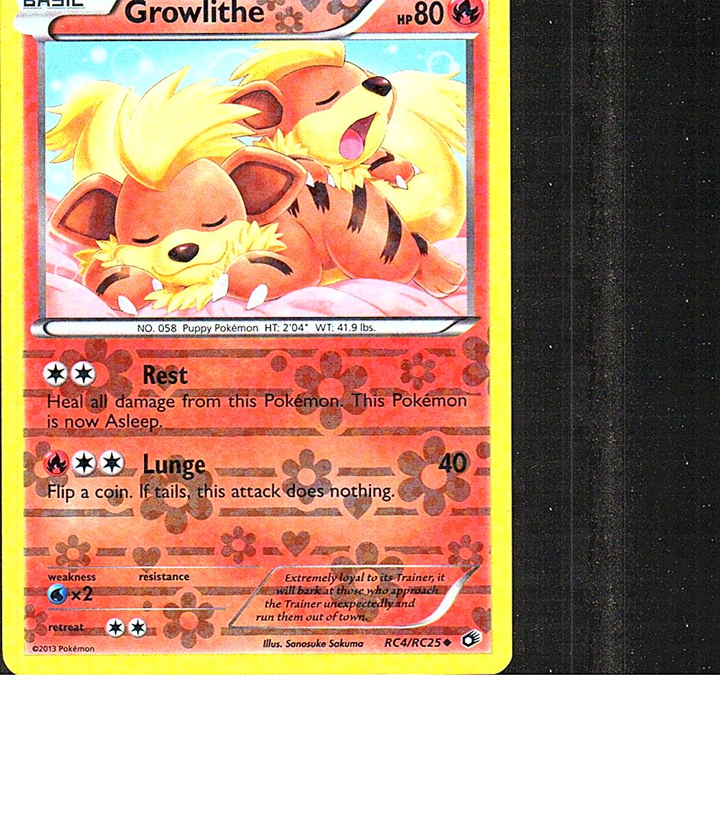 Legendary Treasures: Radiant Collection #RC4/RC25 Growlithe