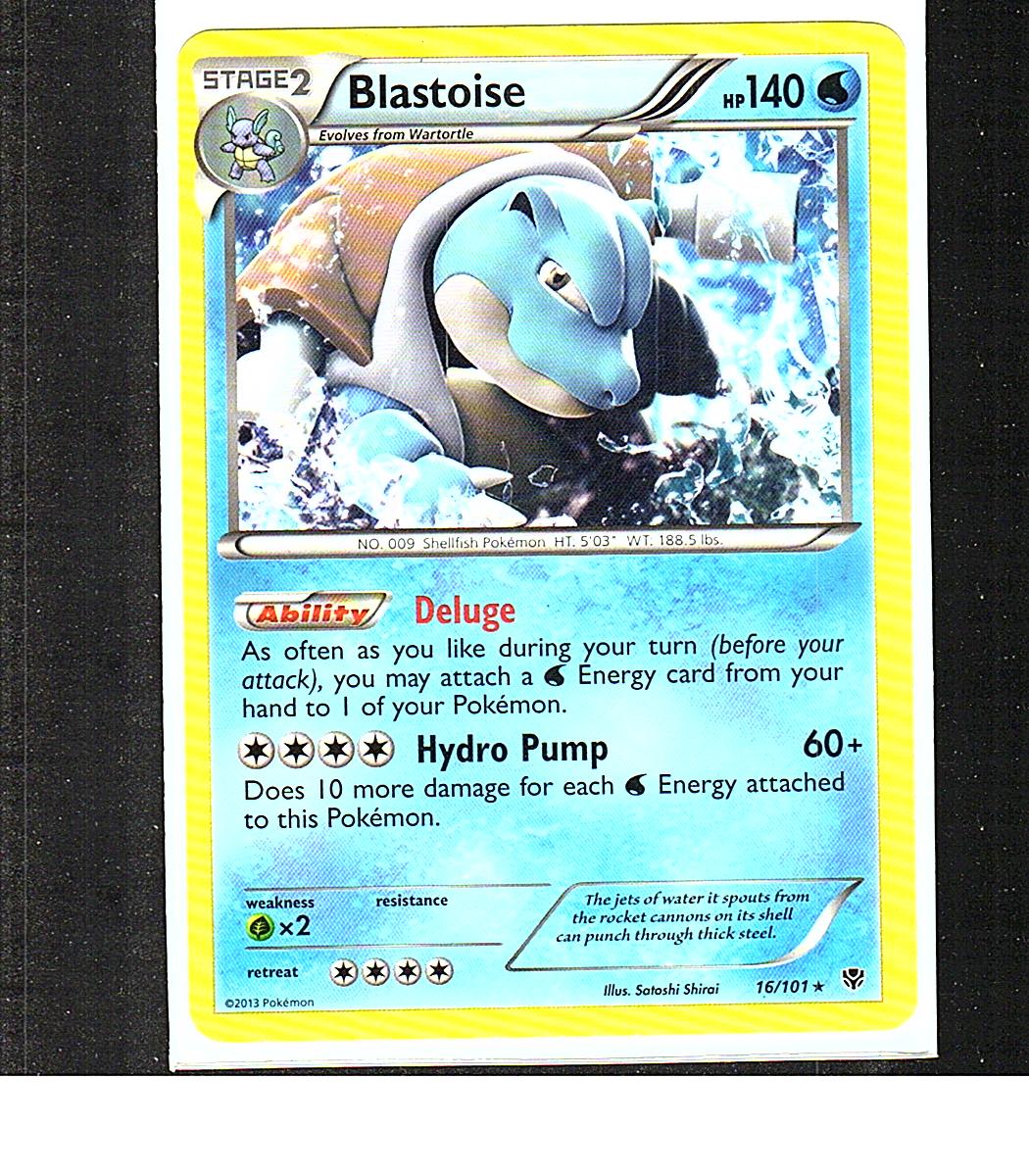 Blister Exclusives #016/101 Blastoise