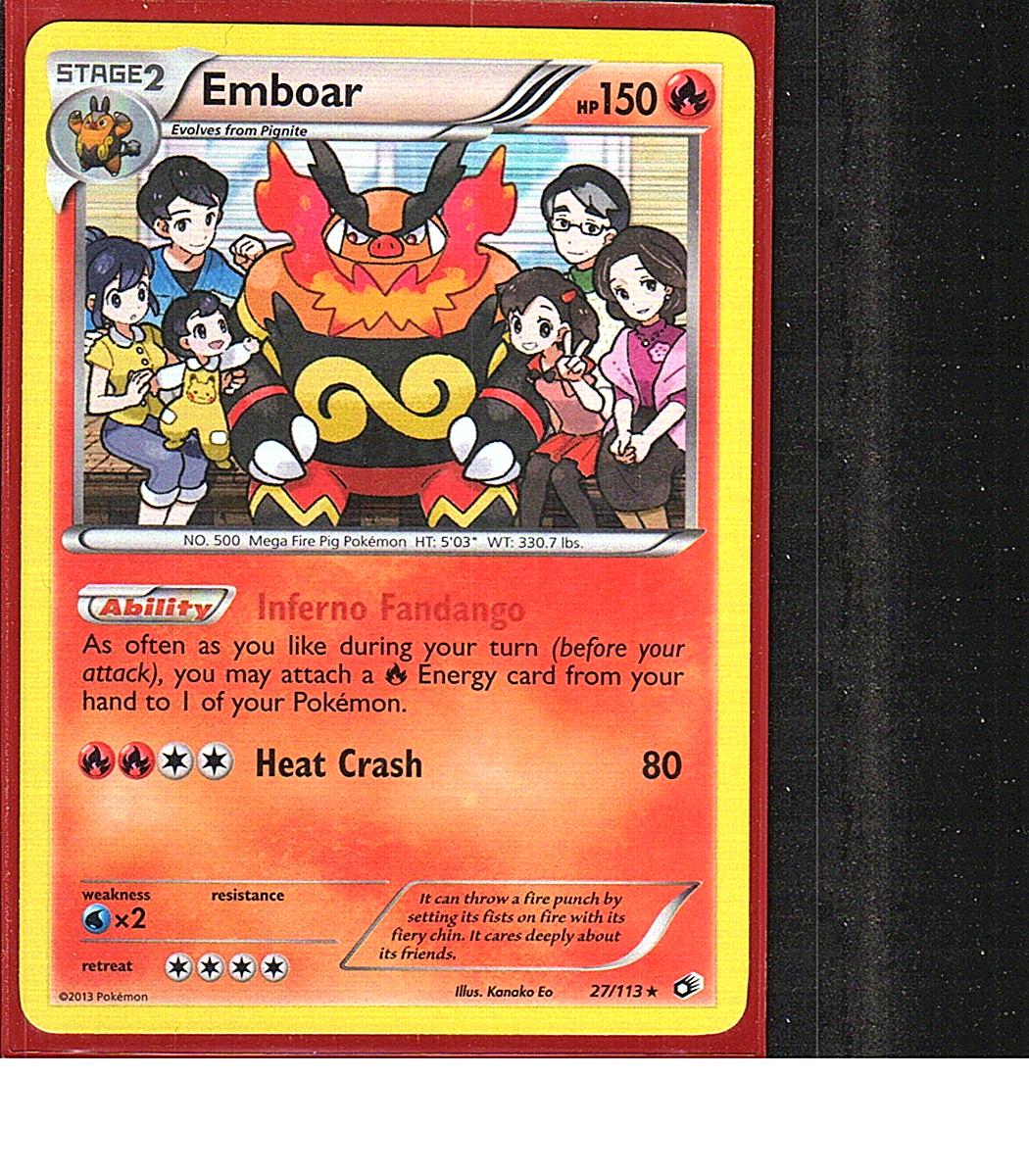Legendary Treasures #27/113 Emboar