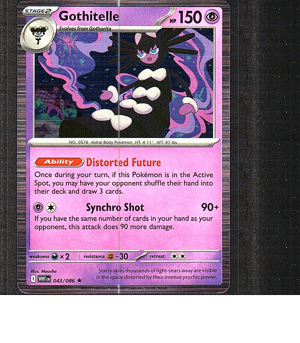 2025 Pokémon Scarlet & Violet - White Flare #43 Gothitelle