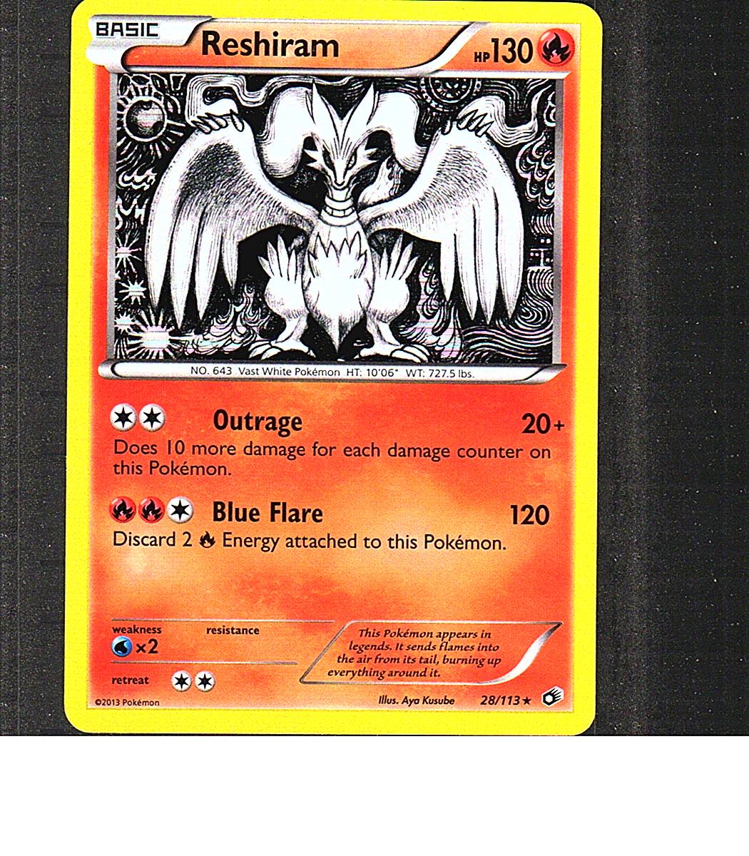 Legendary Treasures #28/113 Reshiram