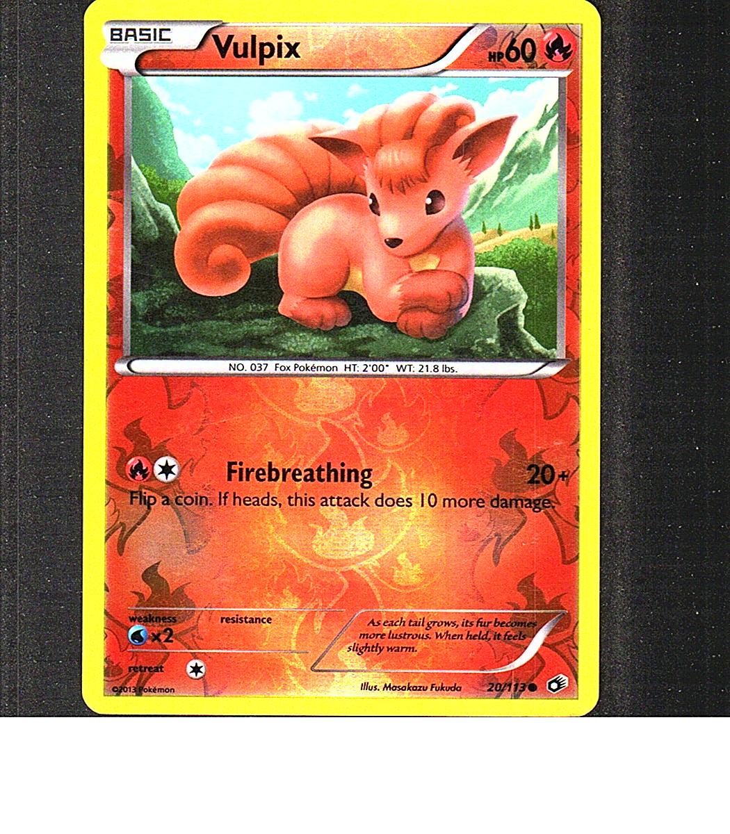 Legendary Treasures #20/113 Vulpix