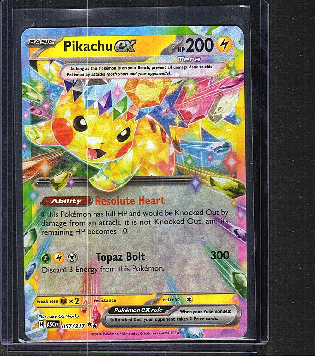 ME: Ascended Heroes #057/217 Pikachu ex