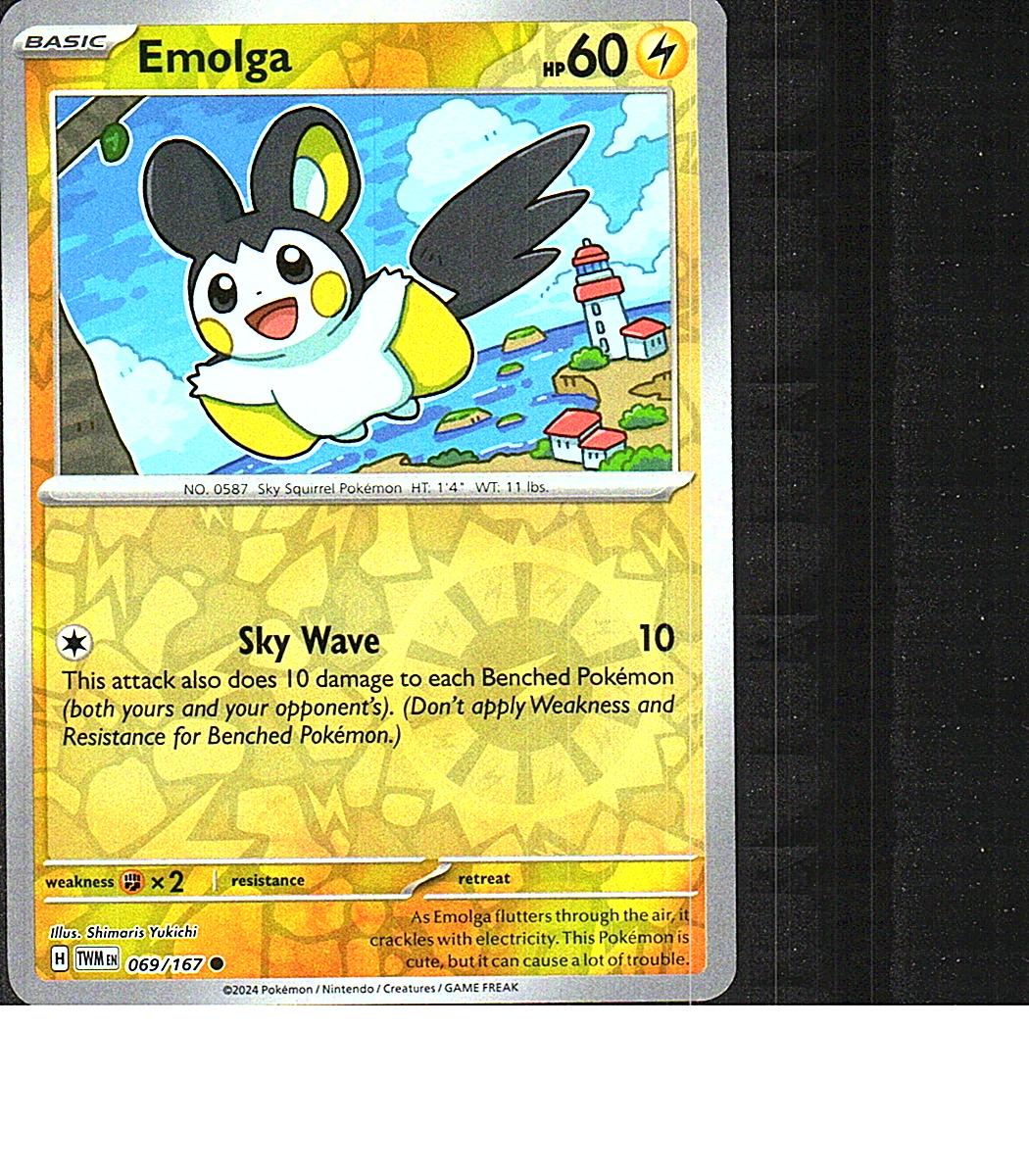 SV06: Twilight Masquerade #069/167 Emolga