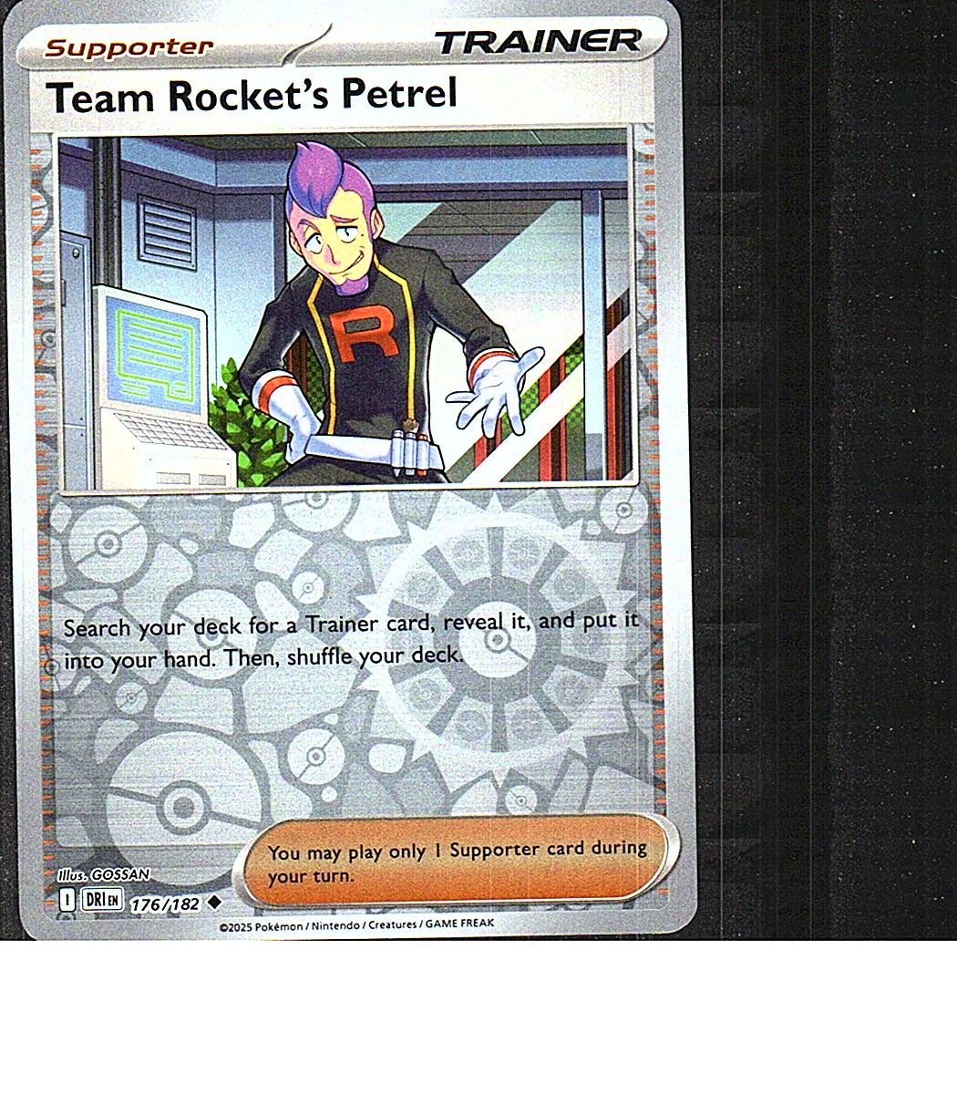 SV10: Destined Rivals #176/182 Team Rocket's Petrel