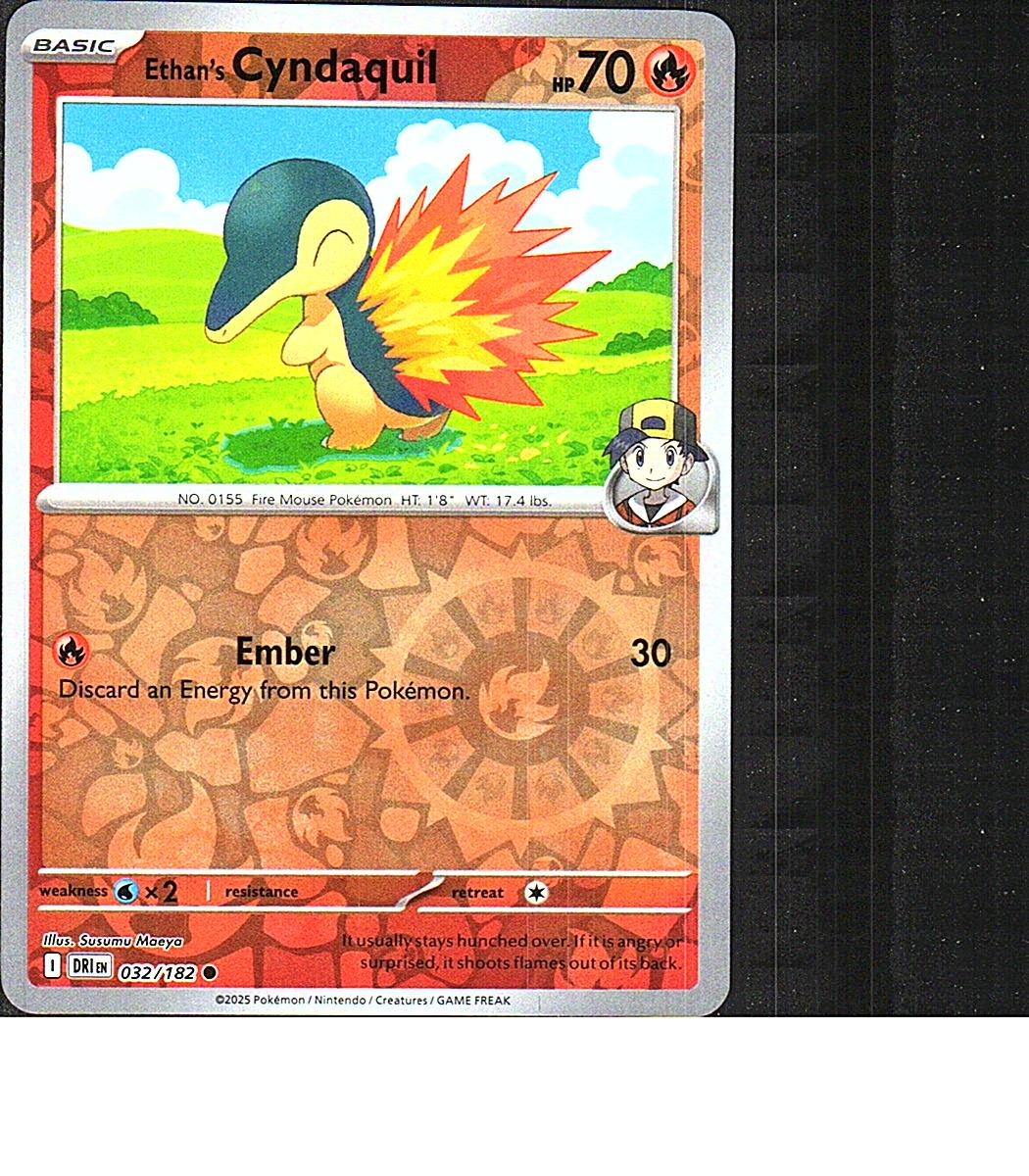 SV10: Destined Rivals #032/182 Ethan's Cyndaquil