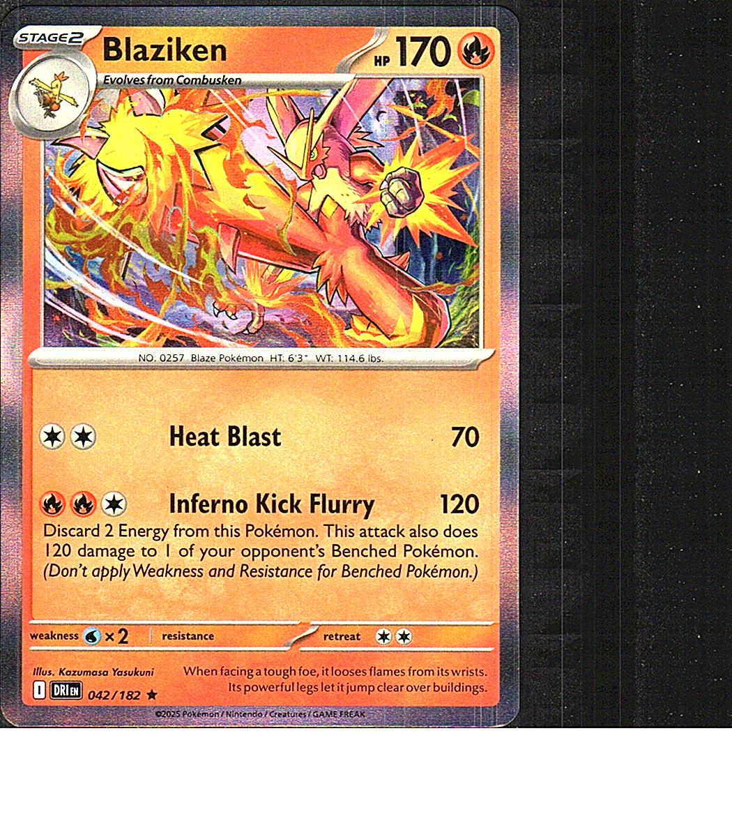 SV10: Destined Rivals #042/182 Blaziken