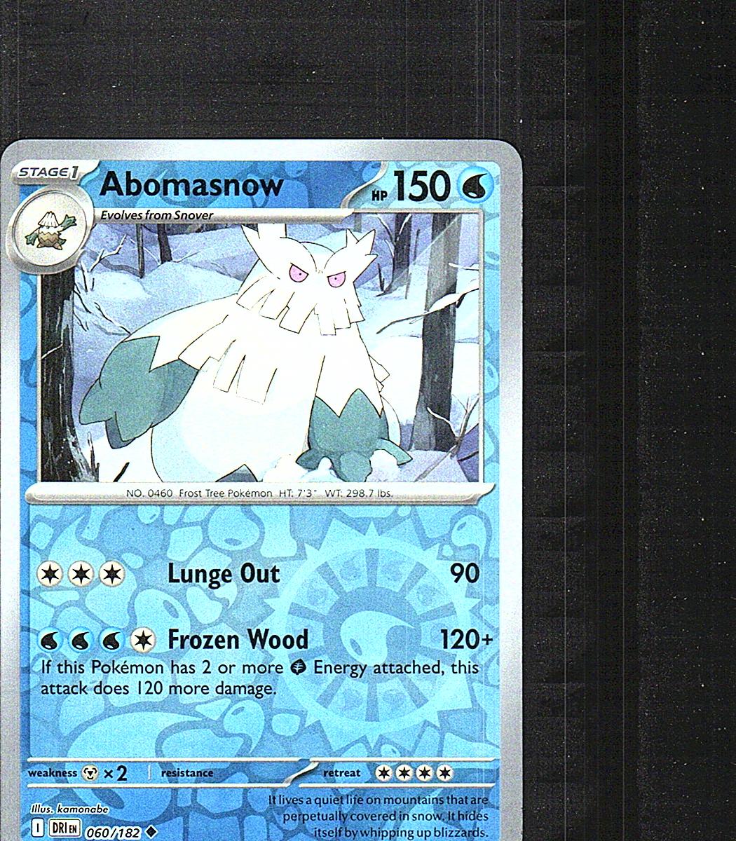 SV10: Destined Rivals #060/182 Abomasnow