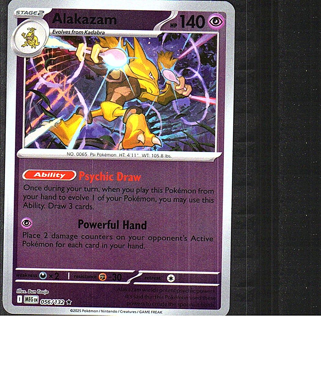 ME01: Mega Evolution #056/132 Alakazam