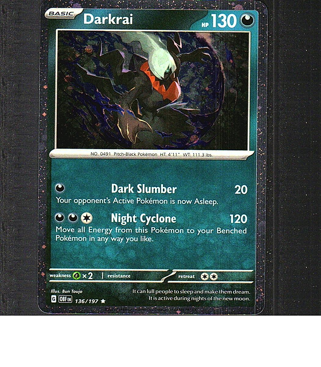 Miscellaneous Cards & Products #136/197 Darkrai (Cosmos Holo)
