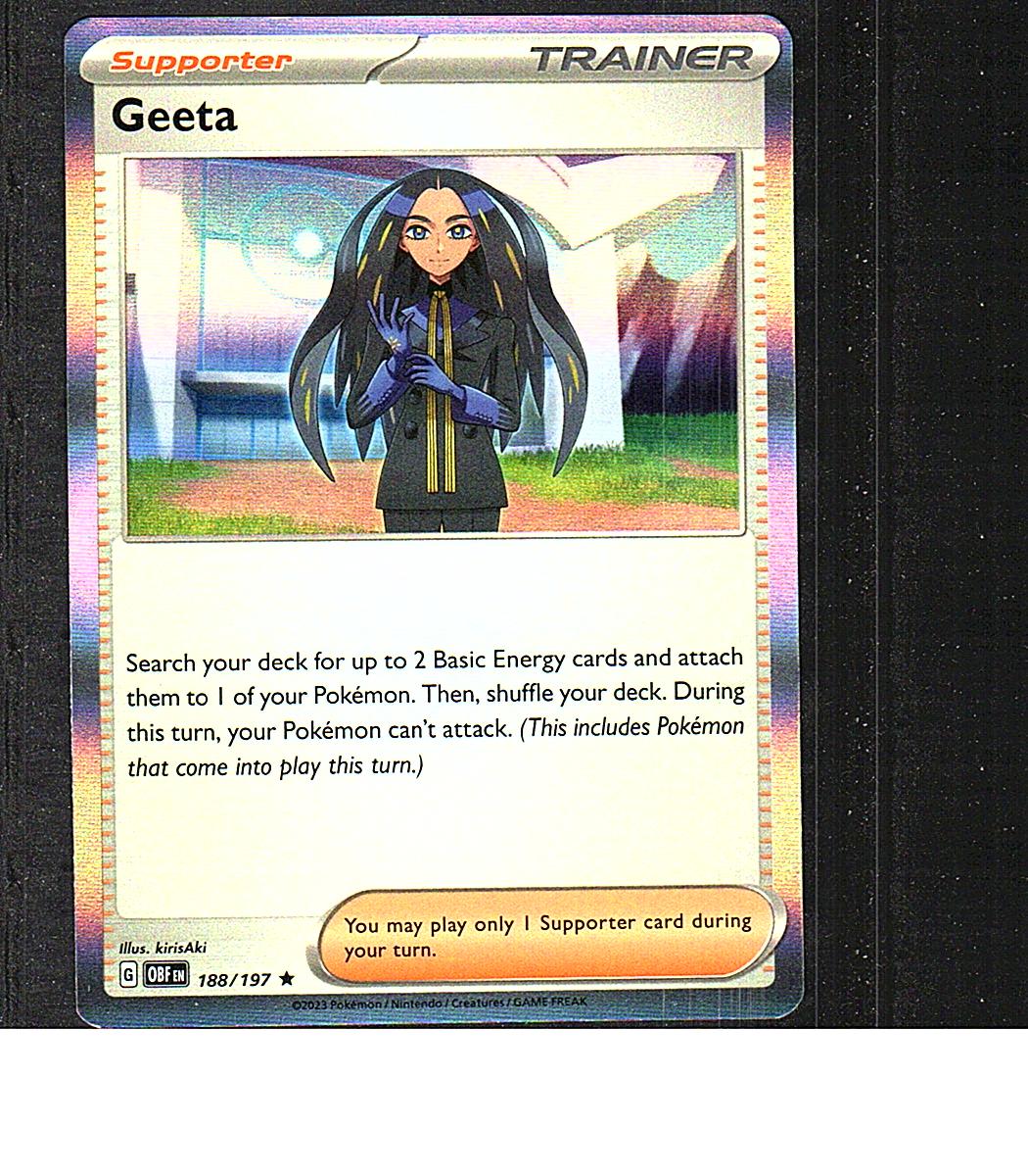 League & Championship Cards #188/197 Geeta