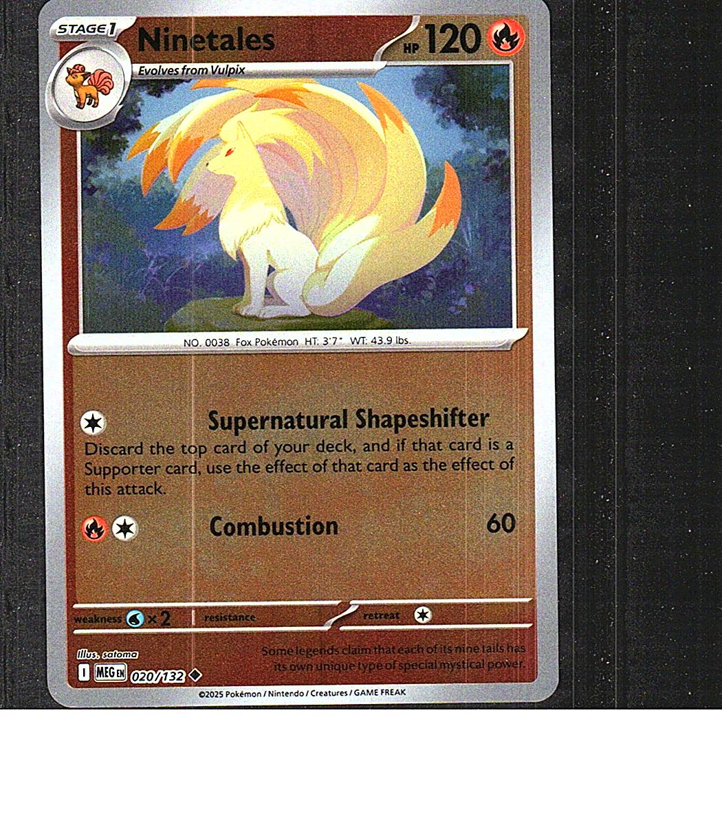 ME01: Mega Evolution #020/132 Ninetales