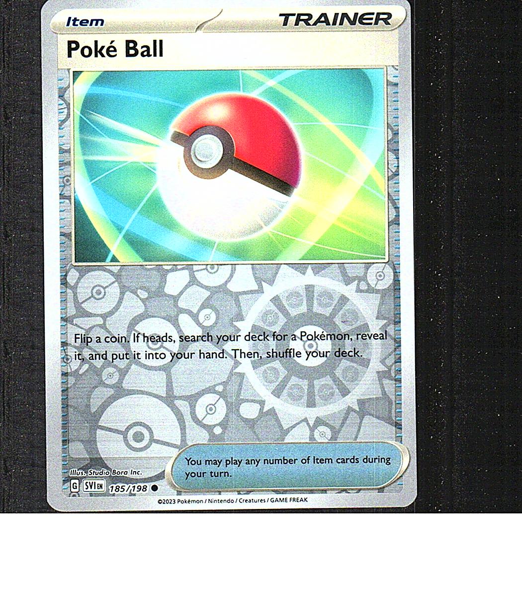SV01: Scarlet & Violet Base Set #185/198 Poke Ball
