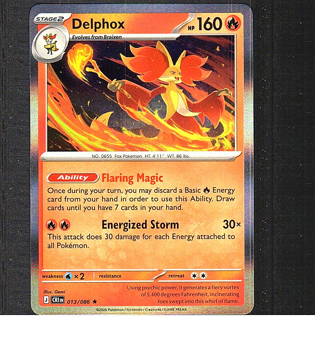 Deck Exclusives #013/086 Delphox