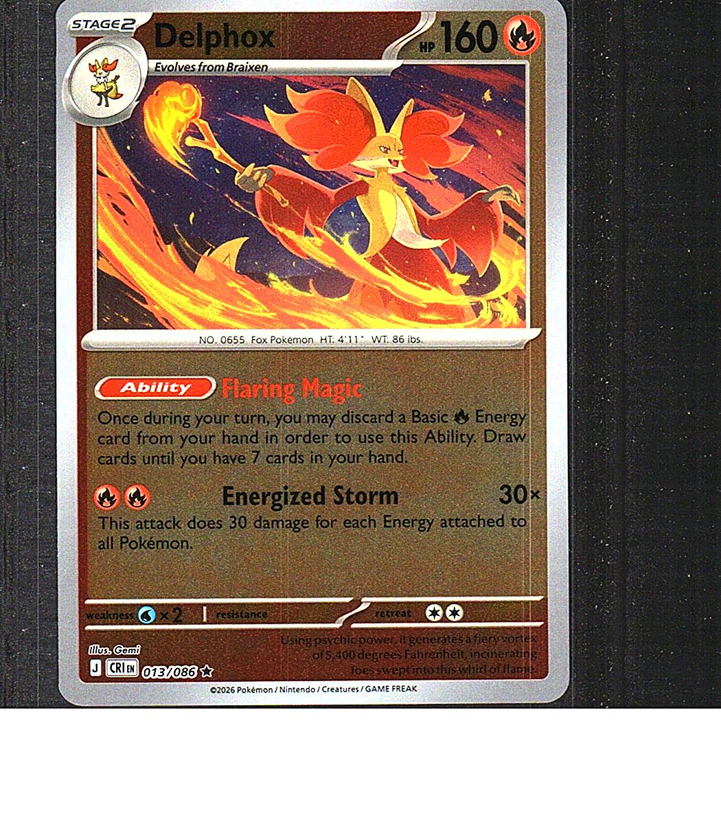 Deck Exclusives #013/086 Delphox
