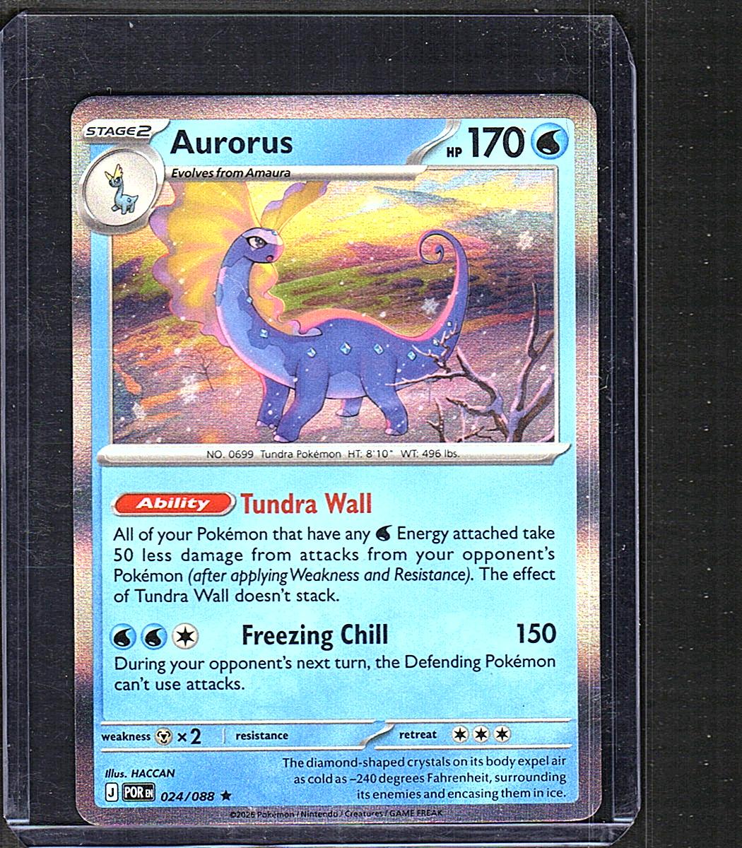 Miscellaneous Cards & Products #024/088 Aurorus (Perfect Order Stamped)